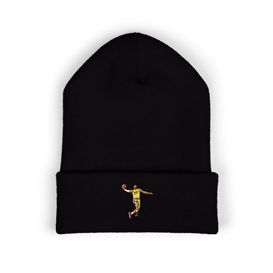 Embroidered Classic Cuffed Beanie - Stylish Winter Accessory for NBA Fans