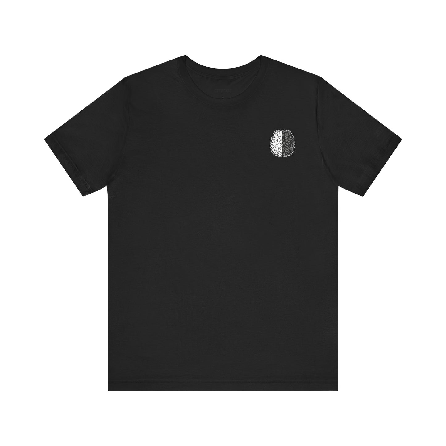 T-Shirt Tracks on the Brain Unisex Jersey Short Sleeve Tee