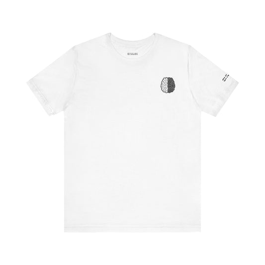 T-Shirt Tracks on the Brain Unisex Jersey Short Sleeve Tee